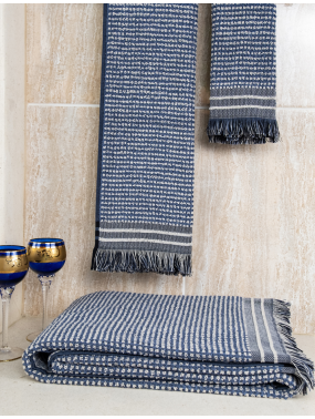 SIEUR DE CARTIERS bath towels (blue)